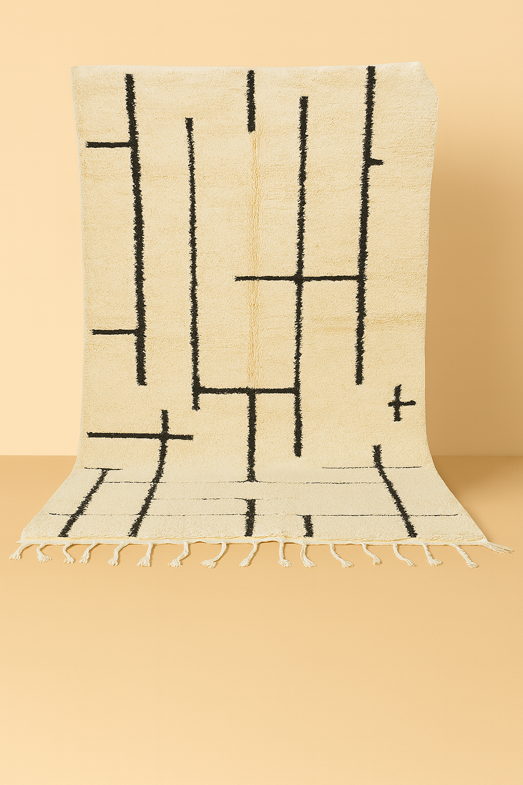 Marokkaans Berber Tapijt - Atlas Grid (3M x 2M)