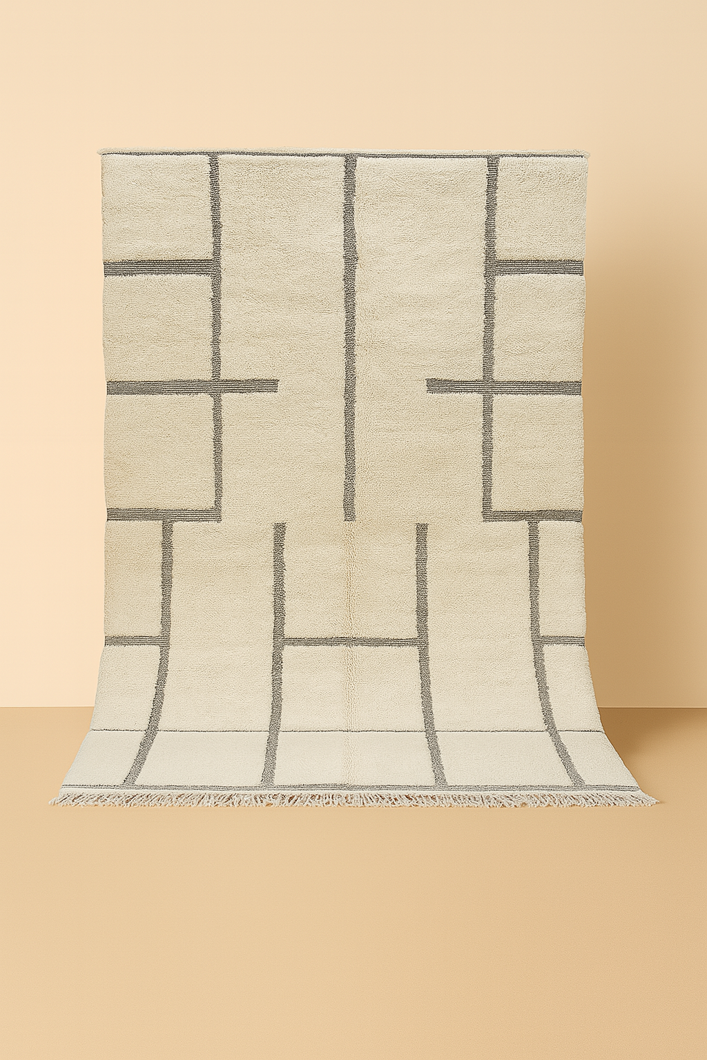 Marokkaans Berber Tapijt - Berber Blocks (3M x 2M)